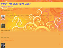 Tablet Screenshot of jamur-crispy.blogspot.com