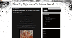 Desktop Screenshot of nightmare-area.blogspot.com