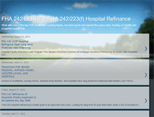 Tablet Screenshot of fha242lender.blogspot.com