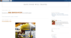 Desktop Screenshot of havefoodwilltravel.blogspot.com