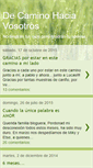 Mobile Screenshot of decaminohaciati.blogspot.com