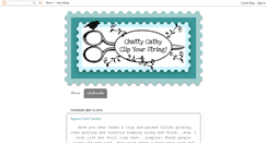 Desktop Screenshot of chattycathy-clipyourstring.blogspot.com
