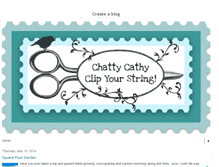 Tablet Screenshot of chattycathy-clipyourstring.blogspot.com