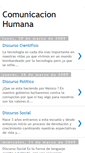 Mobile Screenshot of comunicacionhumanaandres.blogspot.com