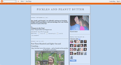 Desktop Screenshot of becky-picklesandpeanutbutter.blogspot.com