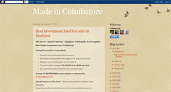 Desktop Screenshot of coimbatore247.blogspot.com