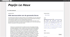 Desktop Screenshot of pepijnleheux.blogspot.com