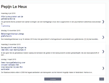 Tablet Screenshot of pepijnleheux.blogspot.com