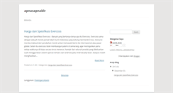 Desktop Screenshot of apnasapnablr.blogspot.com