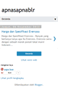 Mobile Screenshot of apnasapnablr.blogspot.com