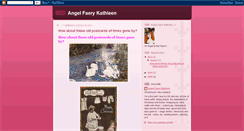 Desktop Screenshot of angelfaerykathleen.blogspot.com