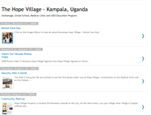 Tablet Screenshot of hopevillageuganda.blogspot.com