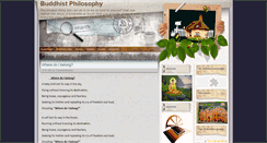 Desktop Screenshot of essentialbuddhistphilosophy.blogspot.com