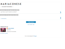 Tablet Screenshot of mariaconese.blogspot.com