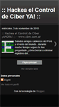 Mobile Screenshot of hackear-control-de-ciber.blogspot.com