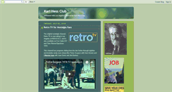 Desktop Screenshot of karlhessclub.blogspot.com