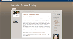 Desktop Screenshot of integratedpersonaltraining.blogspot.com