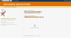 Desktop Screenshot of colegioangelperez-recursos.blogspot.com