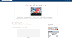 Desktop Screenshot of crossesacrossamerica.blogspot.com
