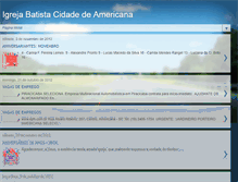 Tablet Screenshot of ibcdeamericana2009.blogspot.com