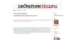 Desktop Screenshot of iamstephanieblogging.blogspot.com