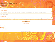 Tablet Screenshot of beyond91.blogspot.com