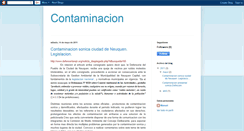 Desktop Screenshot of contaminacion-neuquen.blogspot.com