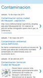 Mobile Screenshot of contaminacion-neuquen.blogspot.com