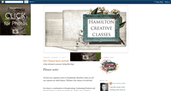 Desktop Screenshot of hamiltonclasses.blogspot.com