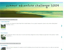 Tablet Screenshot of newsummeradventures2008.blogspot.com