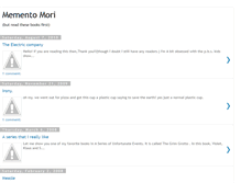 Tablet Screenshot of mementomoributreadthesebooksfirst.blogspot.com