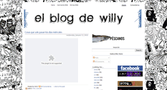 Desktop Screenshot of elblogdewilly.blogspot.com