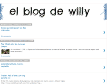 Tablet Screenshot of elblogdewilly.blogspot.com