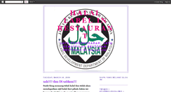 Desktop Screenshot of halallabel-ms88.blogspot.com