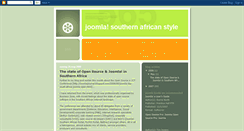 Desktop Screenshot of joomlasouthernafrican.blogspot.com