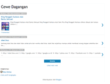 Tablet Screenshot of cewedagangan.blogspot.com