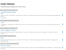 Tablet Screenshot of lembaranhikmah.blogspot.com