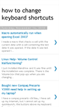 Mobile Screenshot of howtochangekeyboardshortcuts.blogspot.com