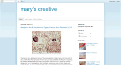Desktop Screenshot of maryscreative.blogspot.com