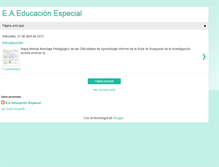 Tablet Screenshot of eaeducacionespecial.blogspot.com