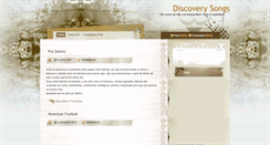 Desktop Screenshot of discoverysongs.blogspot.com