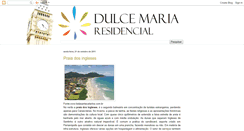 Desktop Screenshot of dulcemariaresidencial.blogspot.com