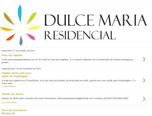 Tablet Screenshot of dulcemariaresidencial.blogspot.com