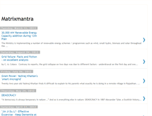Tablet Screenshot of matrixmantra.blogspot.com