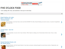 Tablet Screenshot of fiveoclockfood.blogspot.com