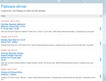 Tablet Screenshot of flatwaredinnerrr.blogspot.com