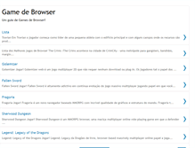 Tablet Screenshot of gamedebrowser.blogspot.com