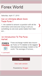 Mobile Screenshot of forex-ultimate-world.blogspot.com