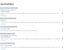 Tablet Screenshot of kenfreehiker.blogspot.com