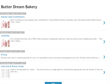 Tablet Screenshot of butterdreambakery.blogspot.com